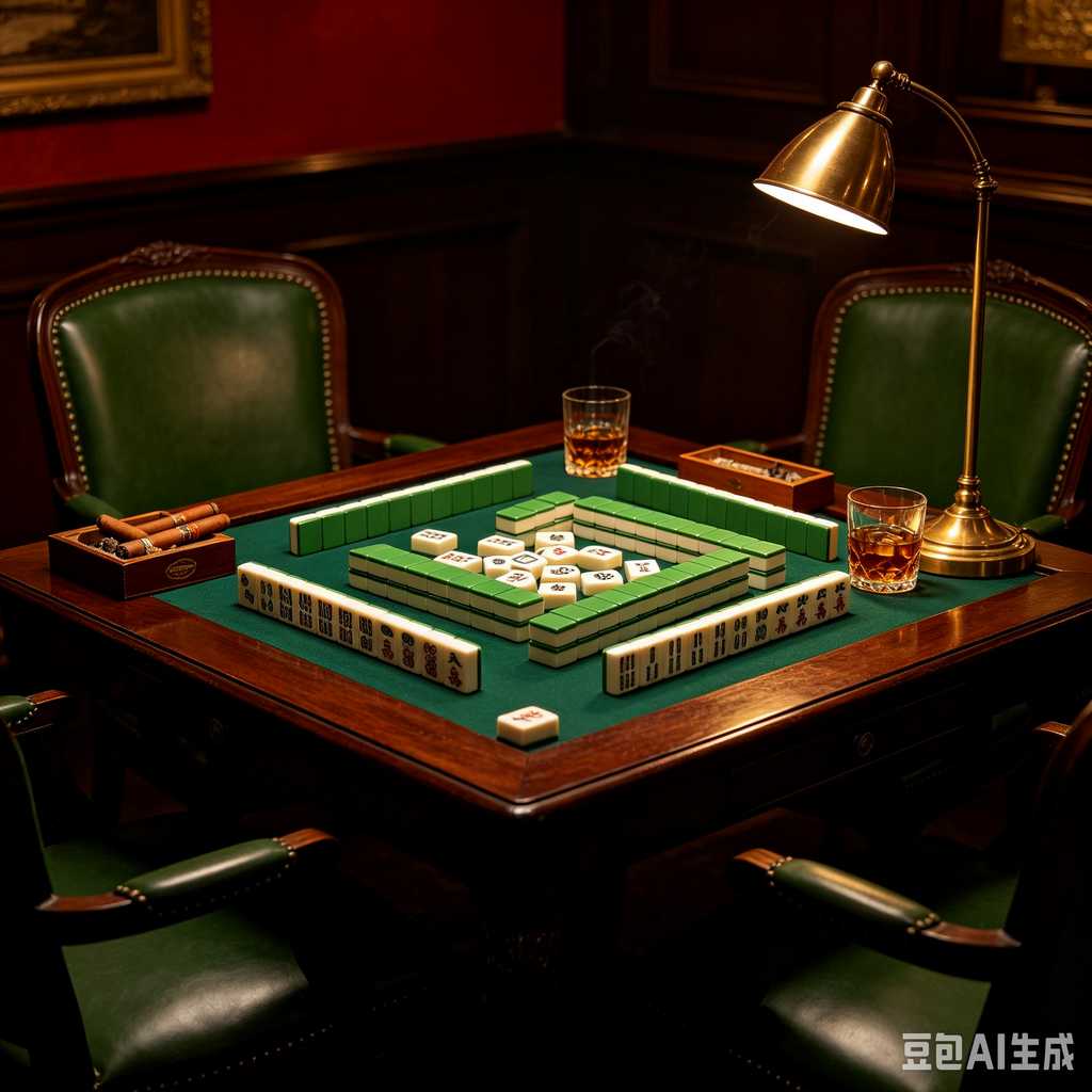 transparent acrylic mahjong set